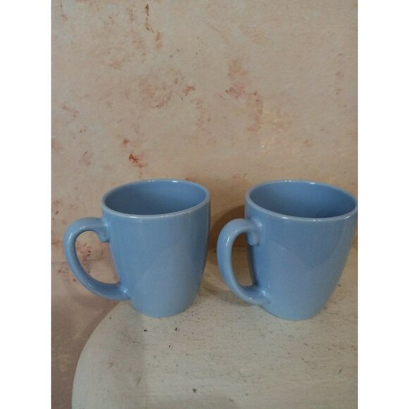 Corelle Coffee Cup Tea Everyday Mug Blue 10 oz set of 2 - Picture 5 of 6